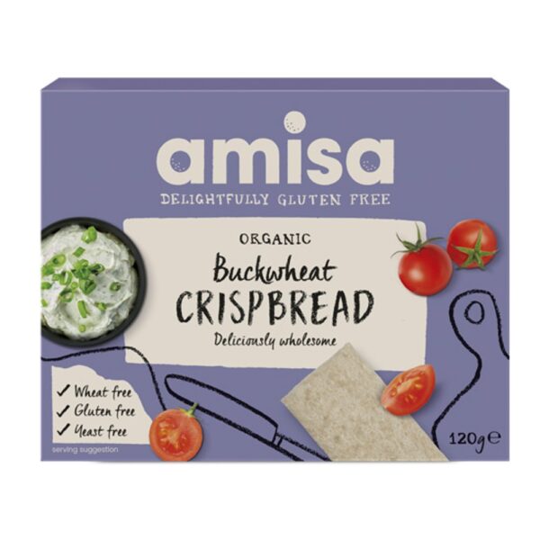 amisa buckwheat crispbread